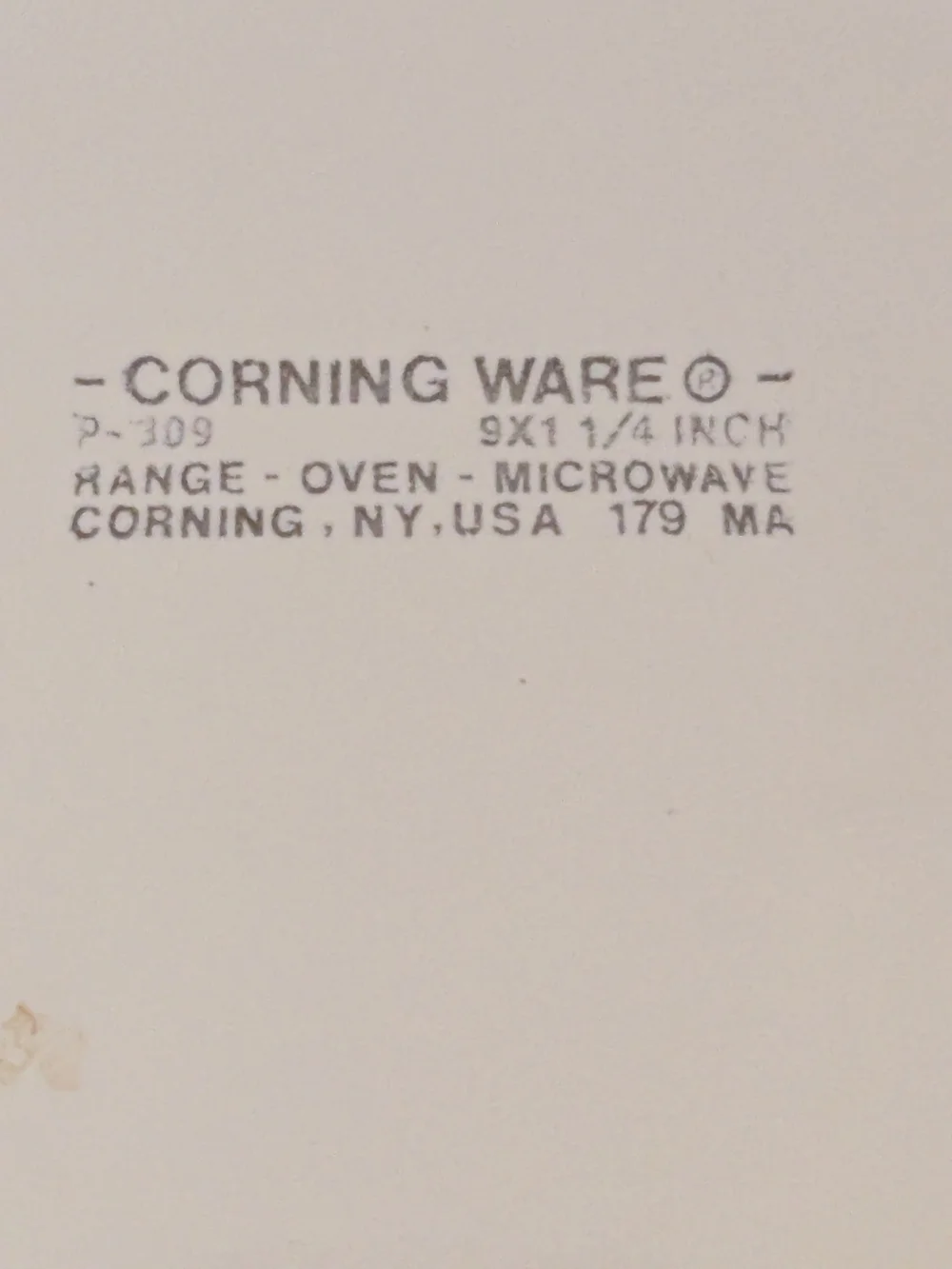 Corningware Cornflower Blue Pie Dish